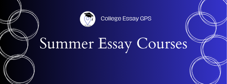 Link to Summer Essay Courses